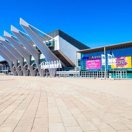"Creamlovers" Super Zentrale Ferienwohnung Hbf-Messe-Buergerweide-Citygate-Ovb Arena BRE 外观 照片